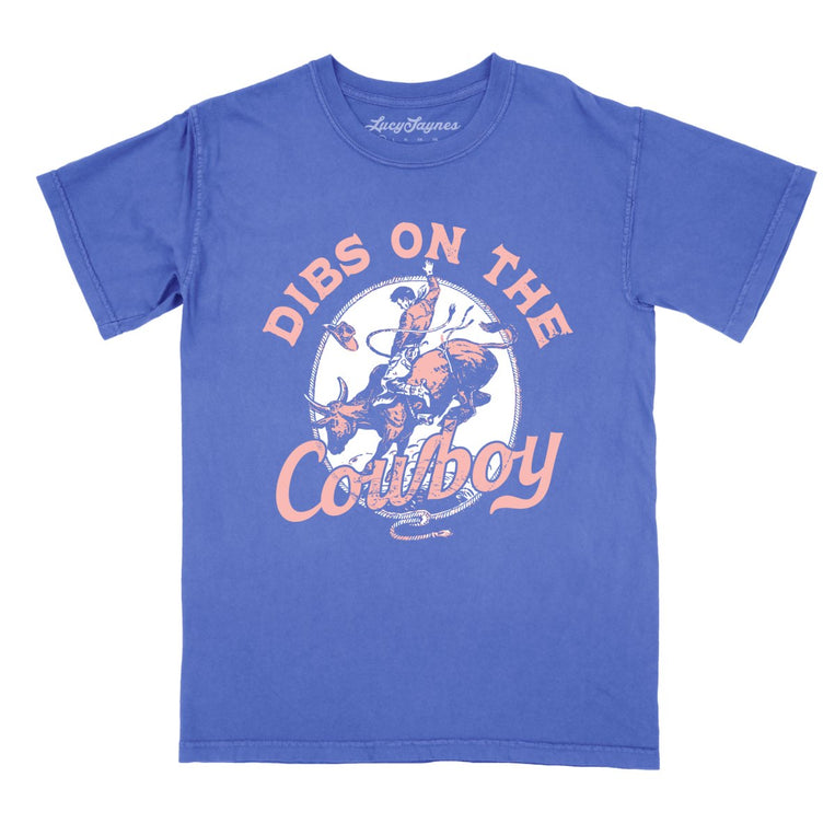 Dibs On The Cowboy Comfort Colors Graphic Tee