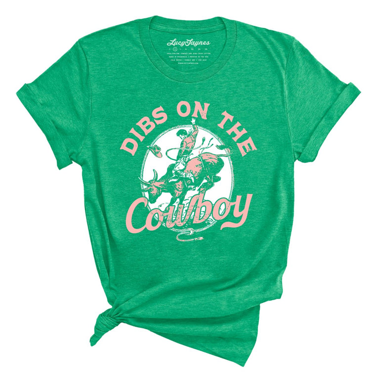 Dibs On The Cowboy Graphic Tee - Heather Kelly