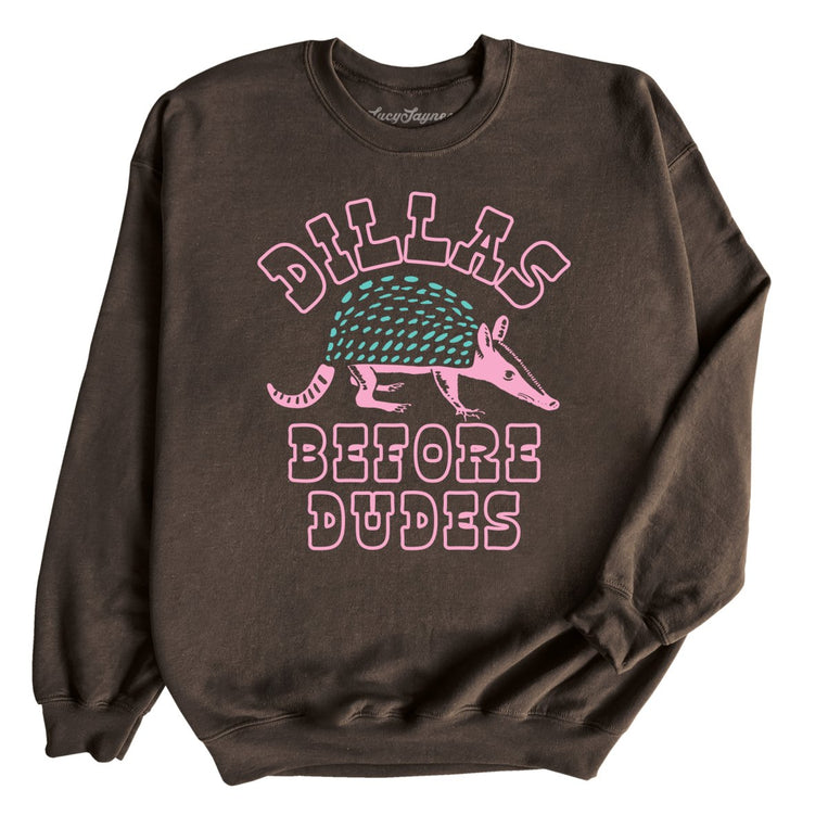 Dillas Before Dudes Graphic Sweatshirt