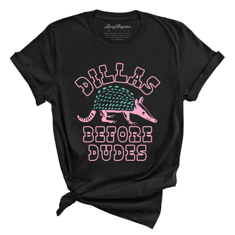 Dillas Before Dudes Graphic Tee - Black