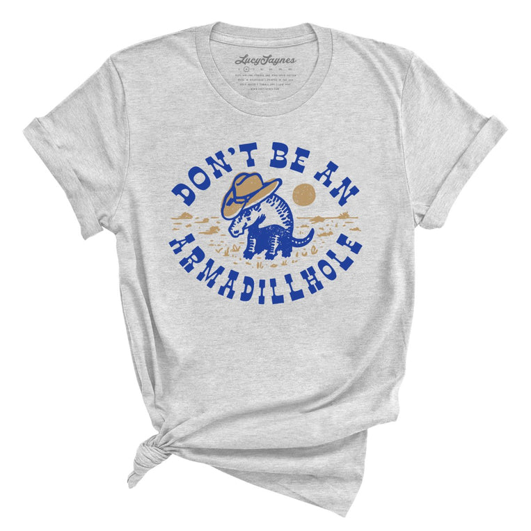 Don't Be An Armadillhole Graphic Tee - Athletic Heather