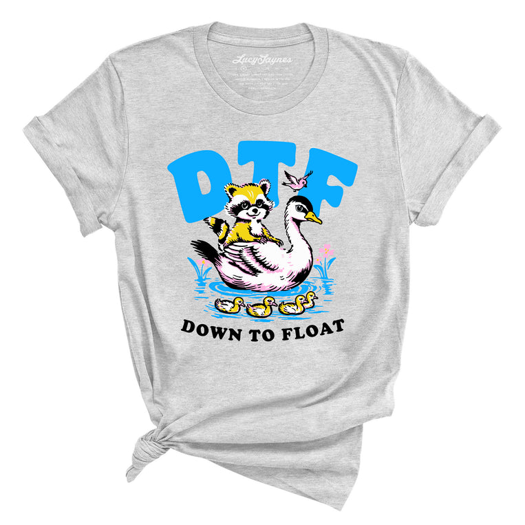 Down To Float Graphic Tee - Athletic Heather