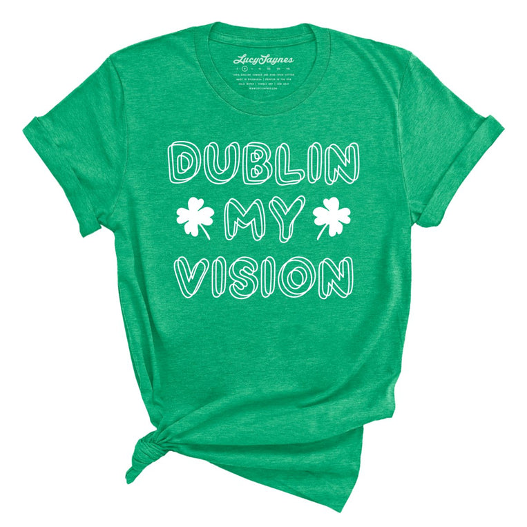Dublin My Vision Graphic Tee - Heather Kelly