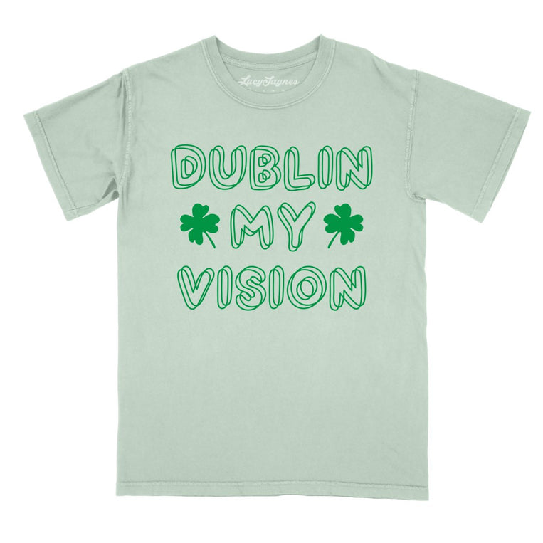 Dublin My Vision Comfort Colors Graphic Tee - Bay