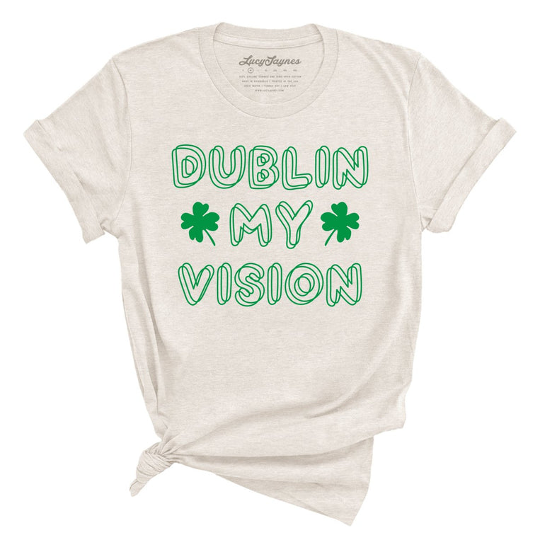 Dublin My Vision Graphic Tee - Heather Dust