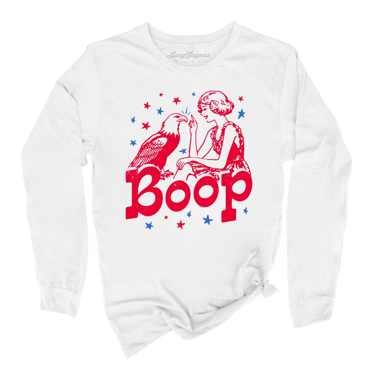 Eagle Boop Graphic Long Sleeve Tee