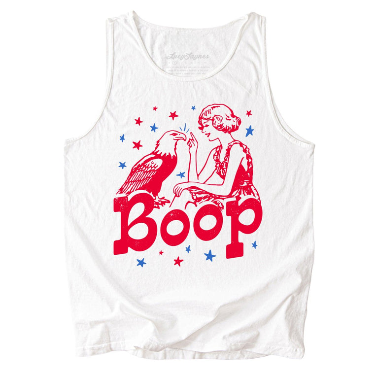 Eagle Boop Comfort Colors Graphic Tank Top