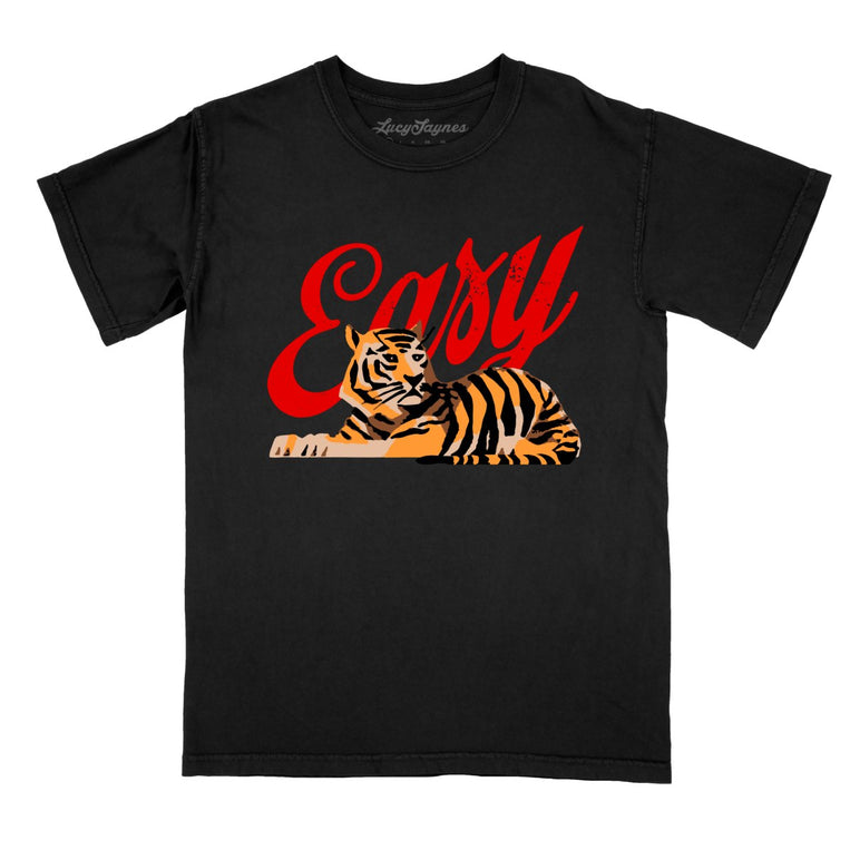 Easy Tiger Comfort Colors Graphic Tee - Black