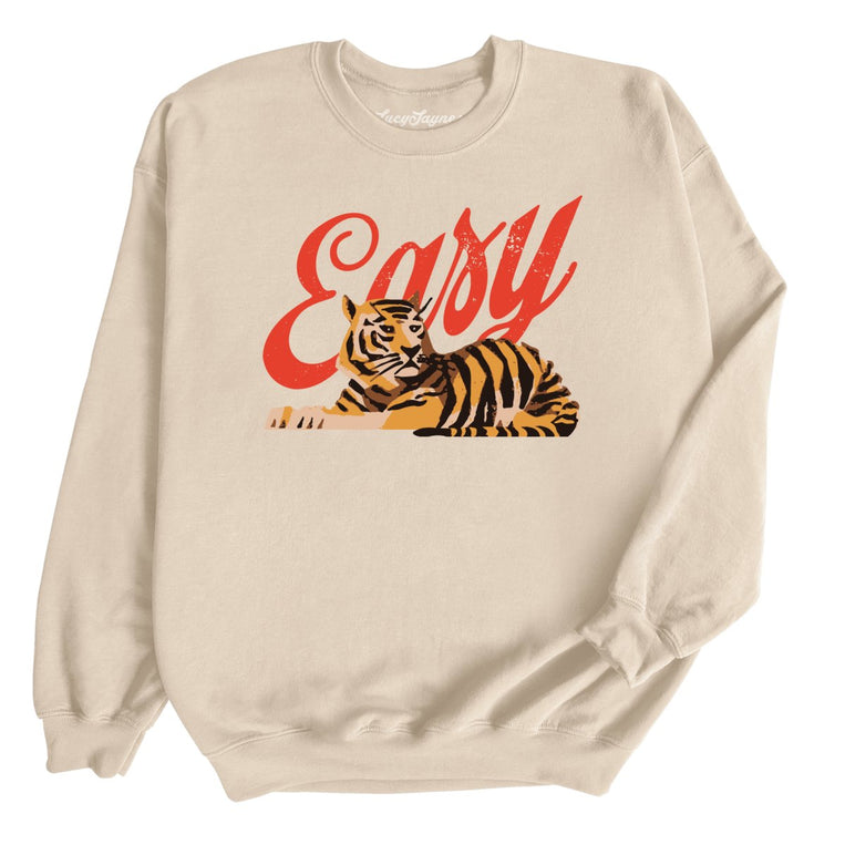 Easy Tiger Graphic Sweatshirt - Sand