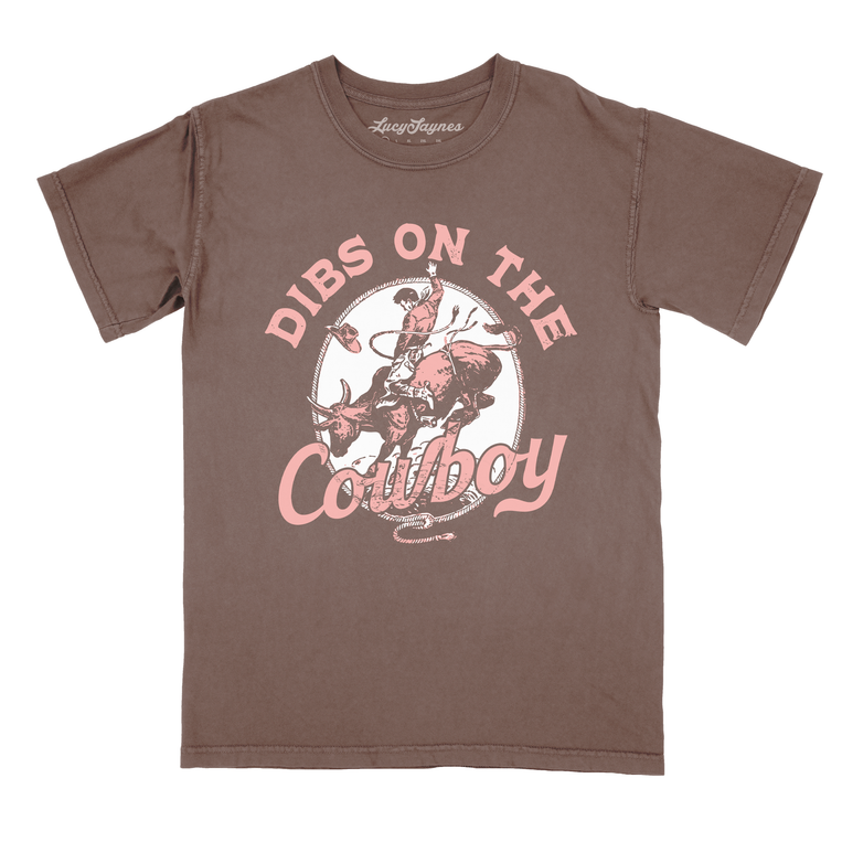 Dibs On The Cowboy Comfort Colors Graphic Tee