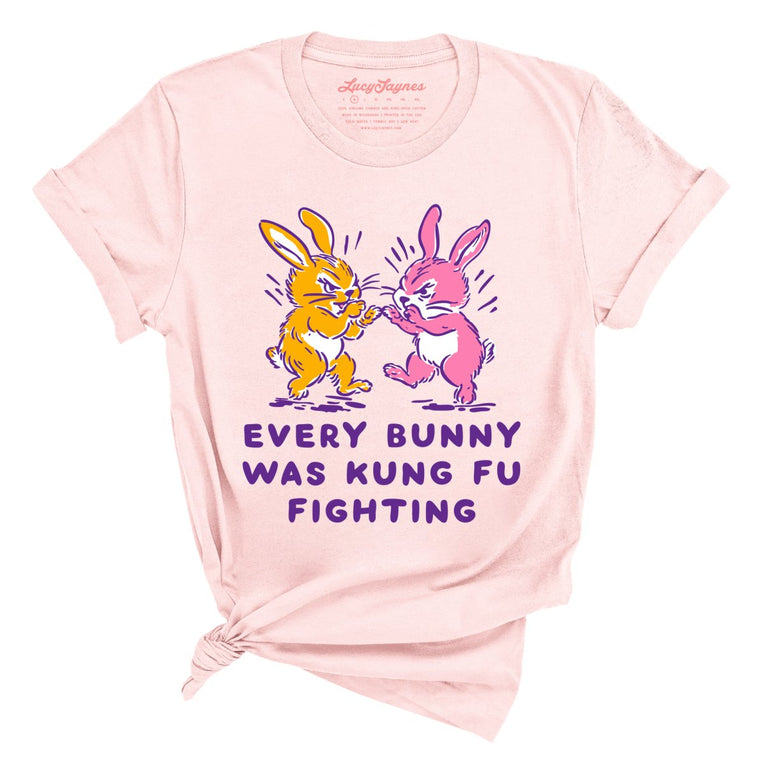 Every Bunny Was Kung Fu Fighting Graphic Tee