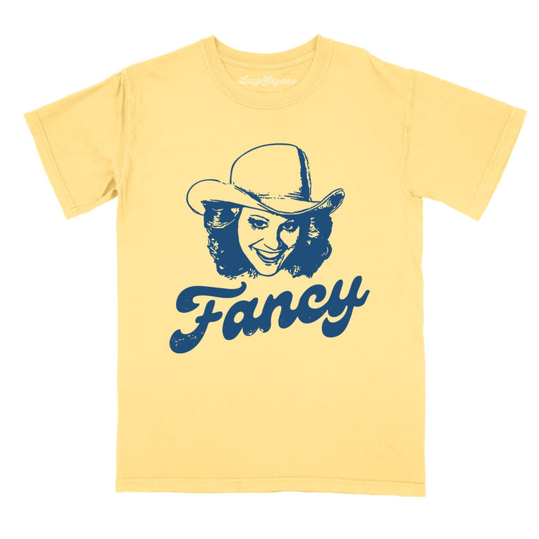 Fancy Comfort Colors Graphic Tee - Butter