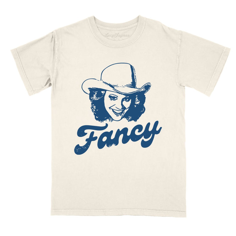 Fancy Comfort Colors Graphic Tee - Ivory