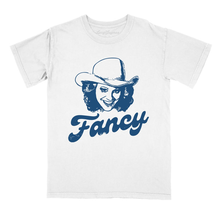 Fancy Comfort Colors Graphic Tee - White