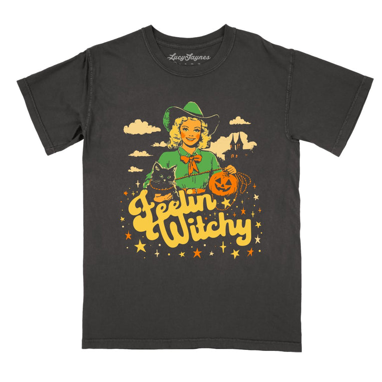 Feelin' Witchy Comfort Colors Graphic Tee