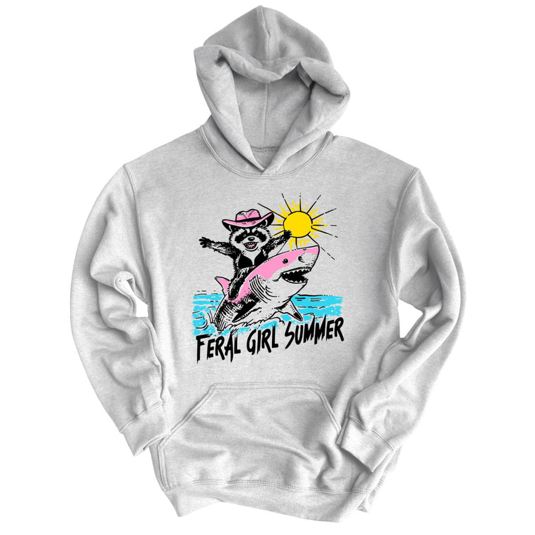 Feral Girl Summer Graphic Hoodie