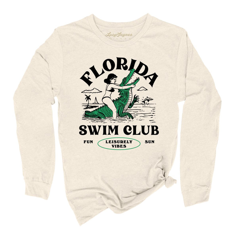 Florida Swim Club Graphic Long Sleeve Tee