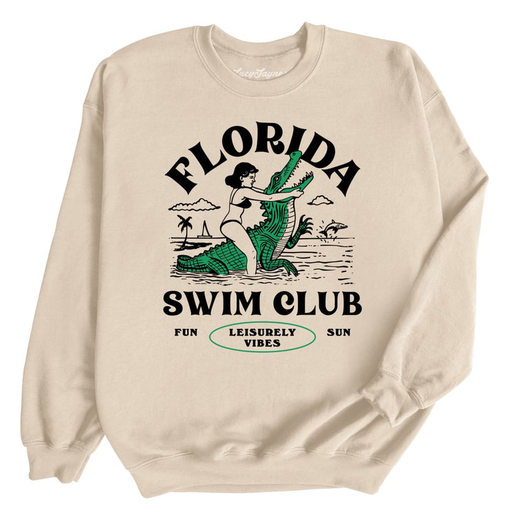 Florida Swim Club Graphic Sweatshirt