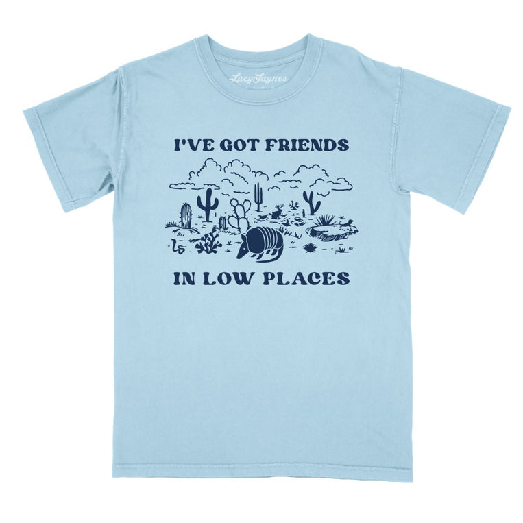 Friends in Low Places Comfort Colors Graphic Tee