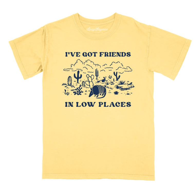 Friends in Low Places Comfort Colors Graphic Tee - Butter
