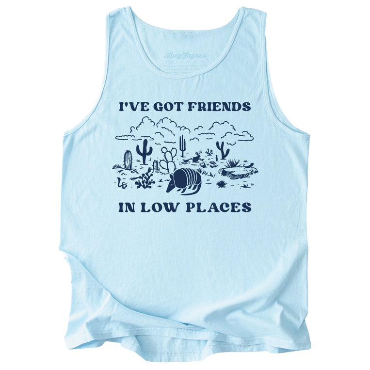 Friends in Low Places Comfort Colors Graphic Tank Top