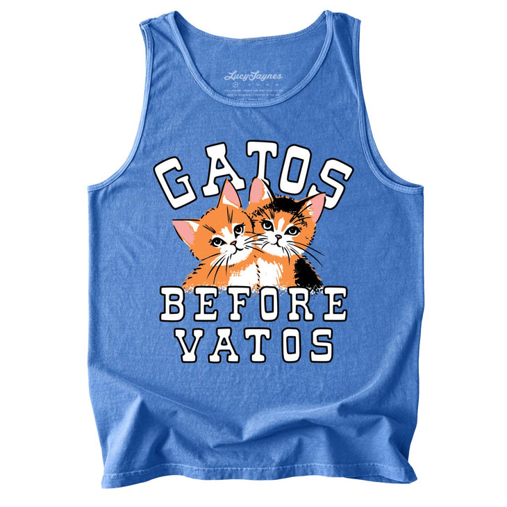 Gatos Before Vatos Comfort Colors Tank Top