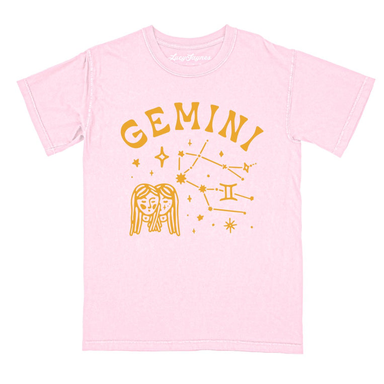 Gemini Comfort Colors Graphic Tee - Blossom