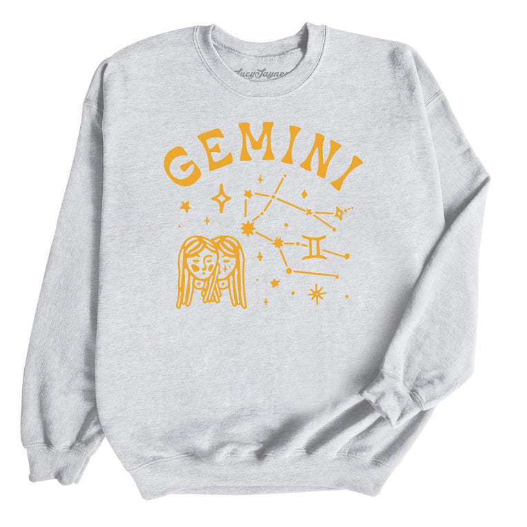 Gemini Graphic Sweatshirt - Ash
