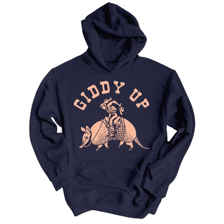 Giddy Up Graphic Hoodie - Classic Navy