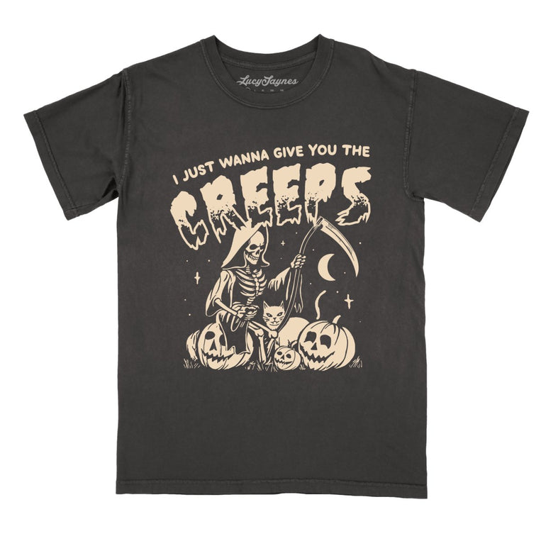 Give You The Creeps Comfort Colors Graphic Tee