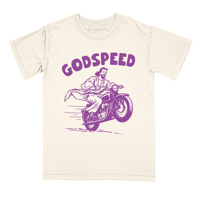 Godspeed Comfort Colors Graphic Tee - Ivory