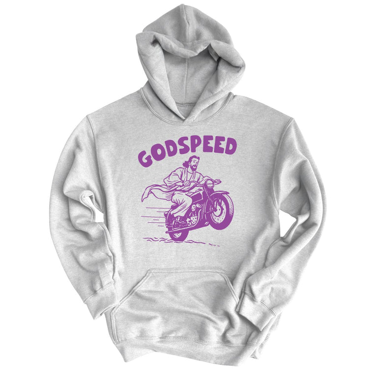 Godspeed Graphic Hoodie - Ash
