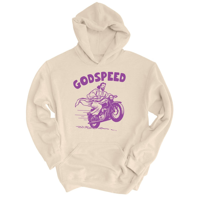 Godspeed Graphic Hoodie - Sand
