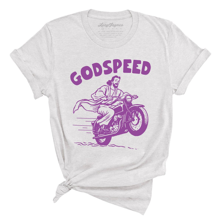 Godspeed Graphic Tee - Ash