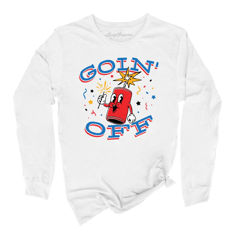 Goin' Off Graphic Long Sleeve Tee