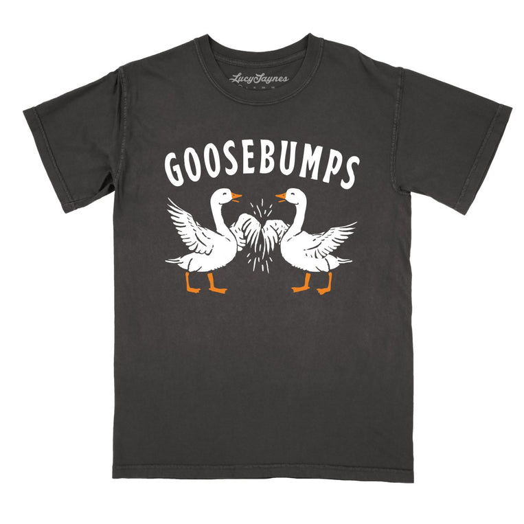 Goosebumps Comfort Colors Graphic Tee - Pepper