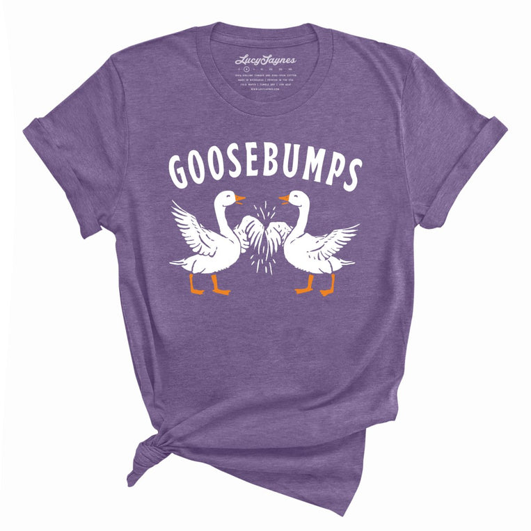 Goosebumps Graphic Tee - Heather Team Purple