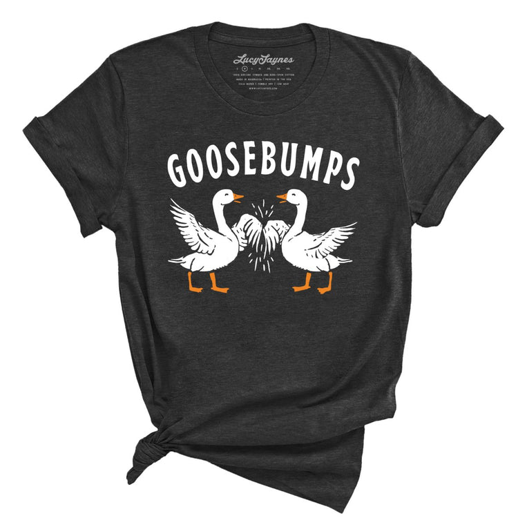 Goosebumps Graphic Tee - Dark Grey Heather