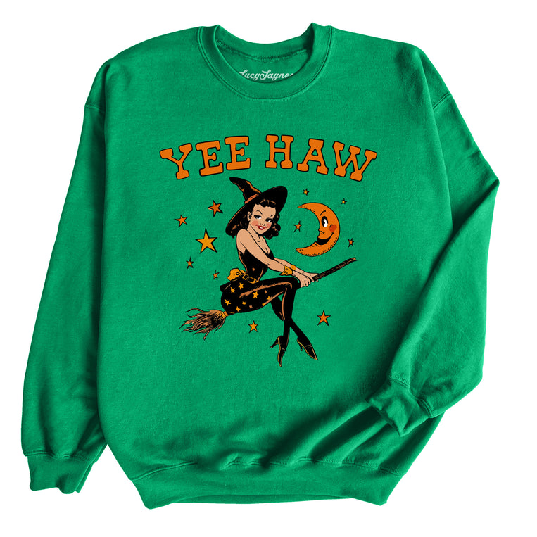 Yee Haw Witch Graphic Sweatshirt