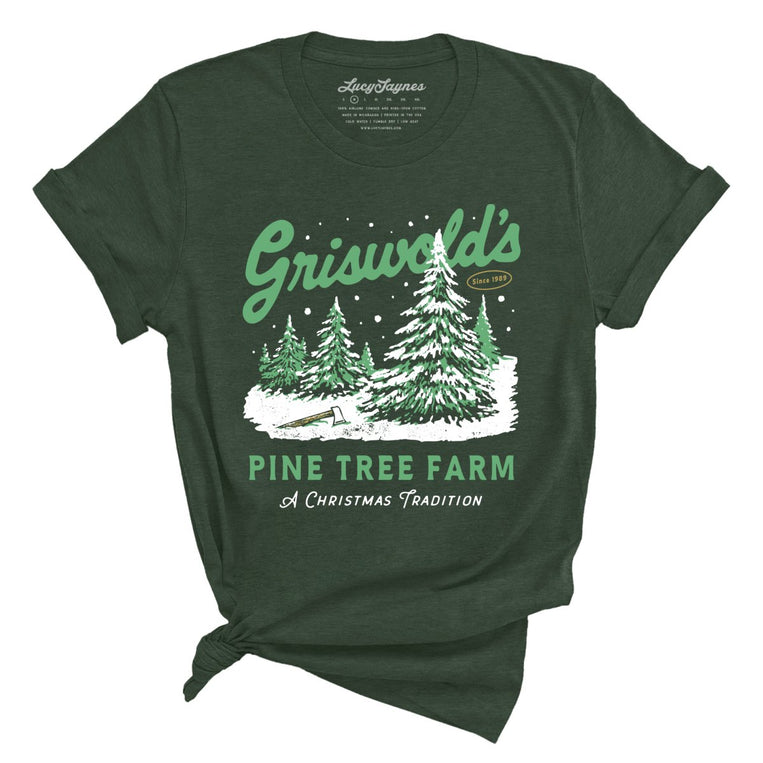 Griswold's Pine Tree Farm Graphic Tee