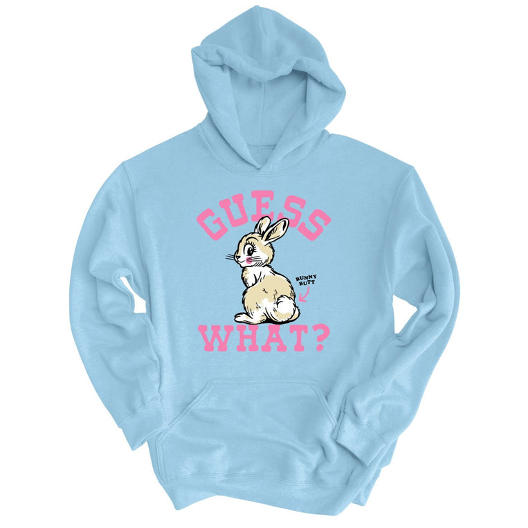 Guess What Bunny Butt Graphic Hoodie
