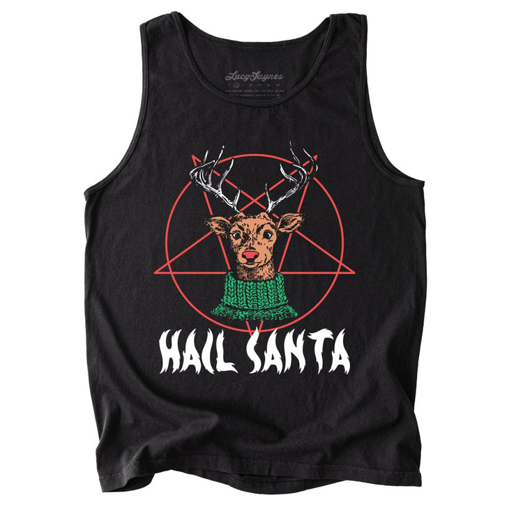 Hail Santa Comfort Colors Tank Top