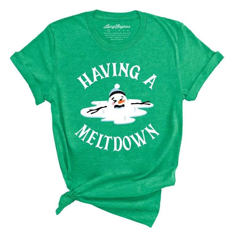 Having A Meltdown Graphic Tee - Heather Kelly
