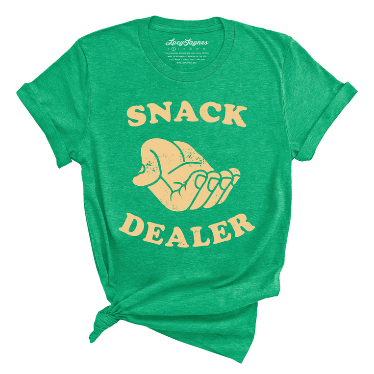 Snack Dealer Graphic Tee - Heather Kelly