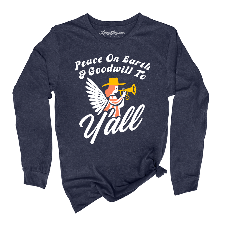 Goodwill To Y'all Graphic Long Sleeve Tee