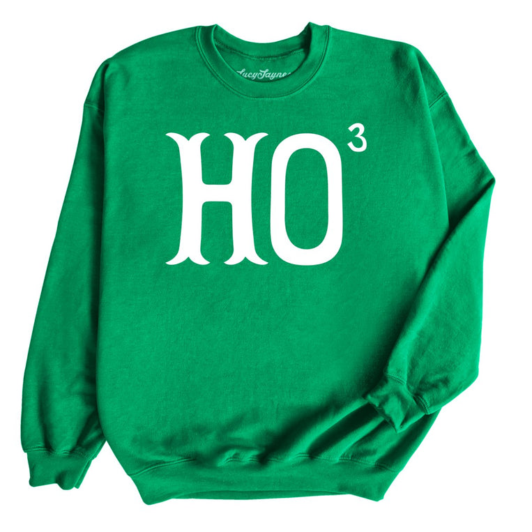 Ho to the Third Graphic Sweatshirt - Irish Green