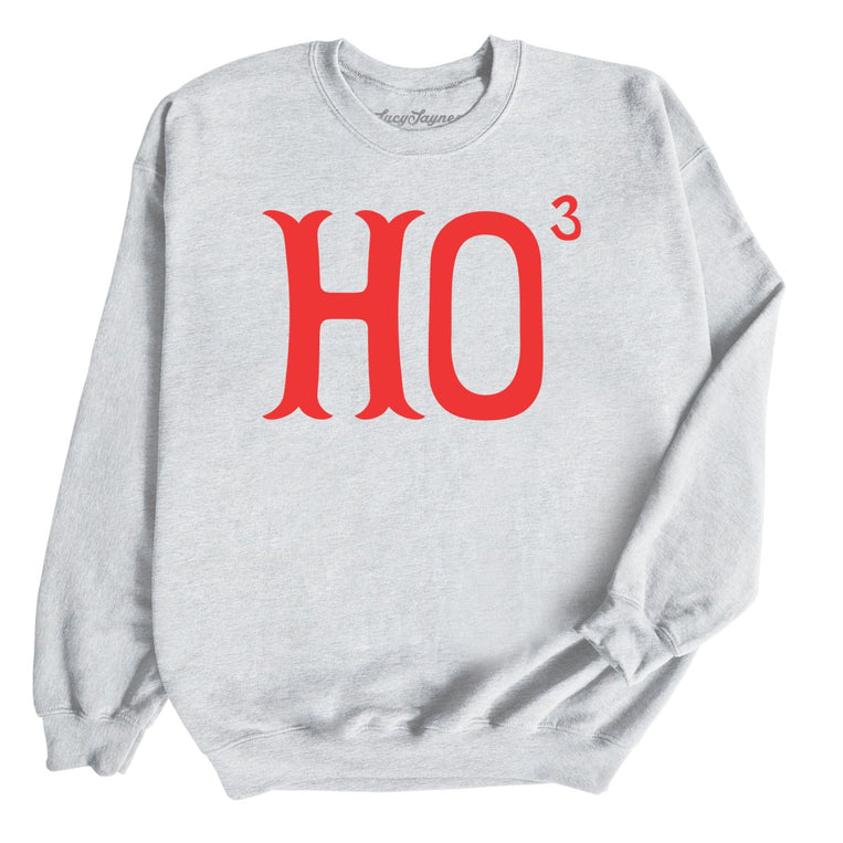 Ho to the Third Graphic Sweatshirt - Ash