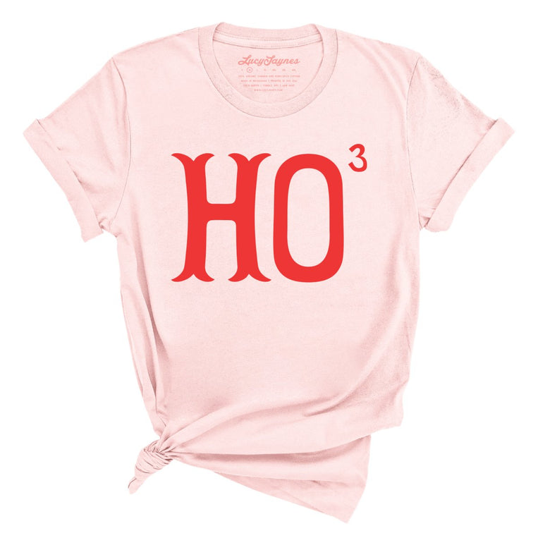Ho to the Third Graphic Tee - Soft Pink