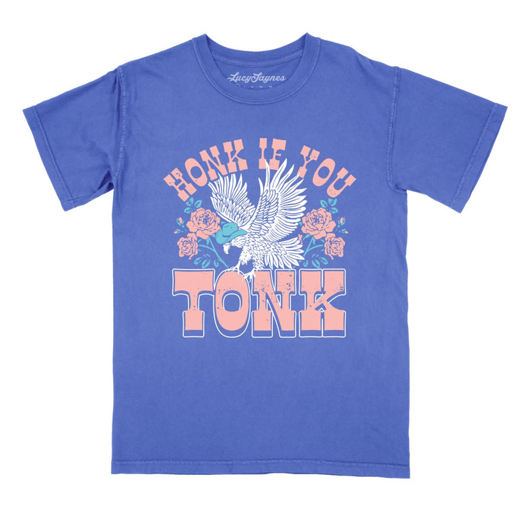 Honk if You Tonk Comfort Colors Tee