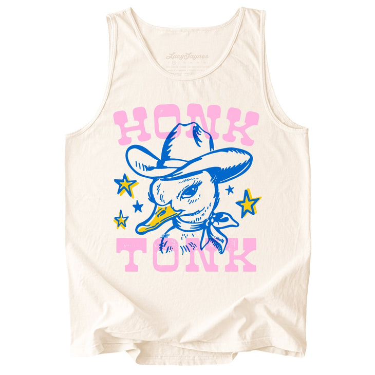 Honk Tonk Comfort Colors Tank Top